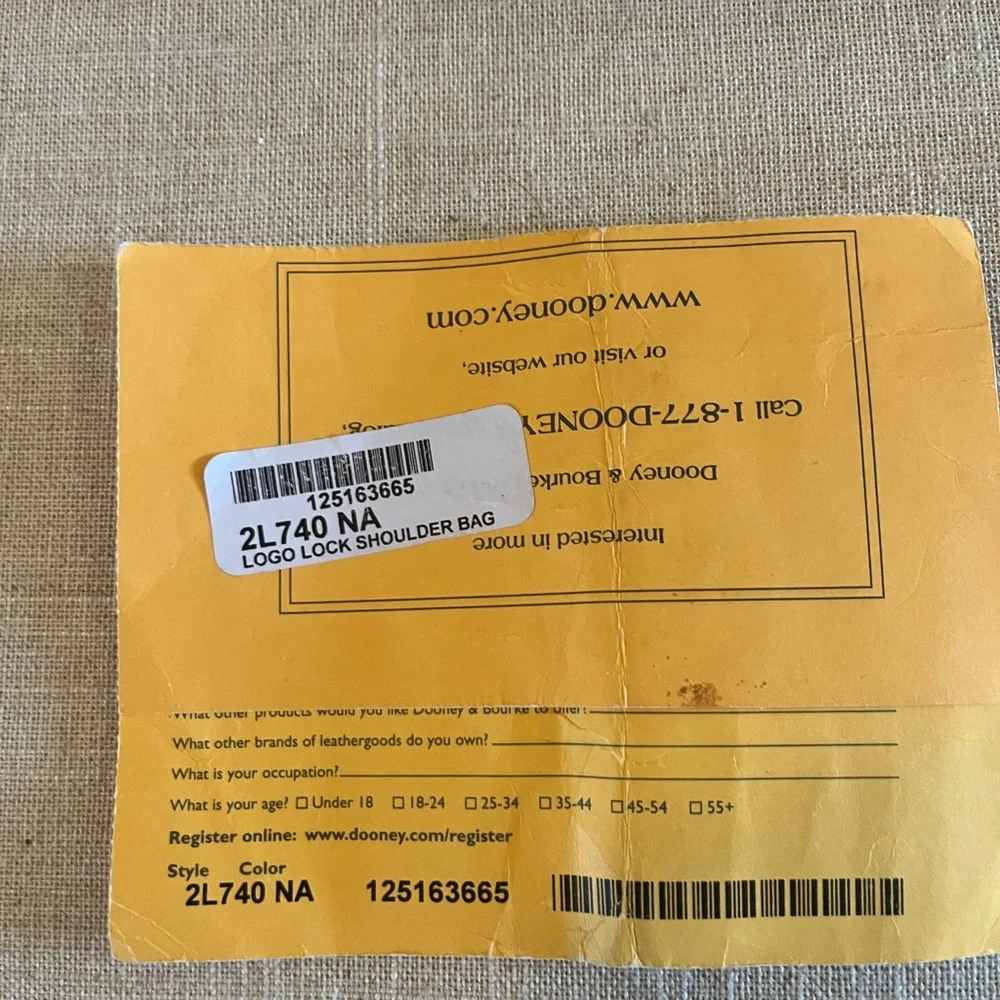 Dooney & Bourke Logo Lock Bag - Picture 3 of 12